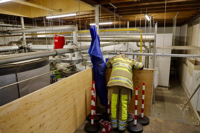 Onderzoek naar brandlucht in afzuiginstallatie