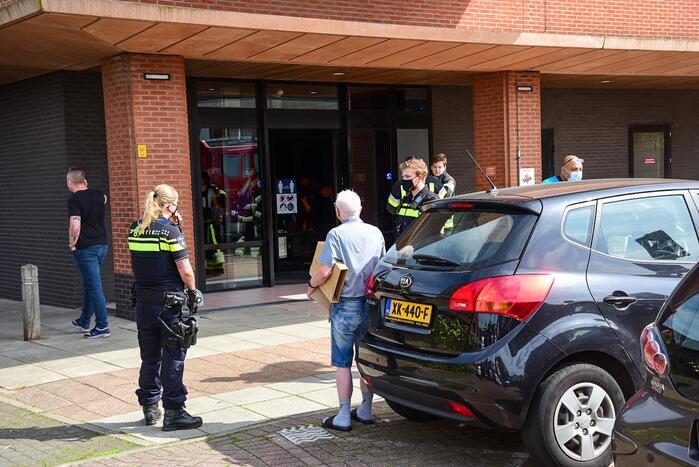 Groep jongeren veroorzaken ontploffing in appartementencomplex