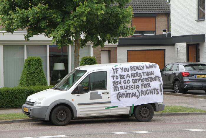 Wake voor omgekomen varkens bij brand