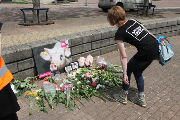 Wake voor omgekomen varkens bij brand