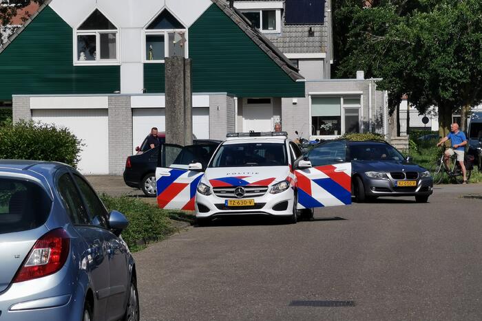 Man ernstig gewond door steekvlam van barbecue