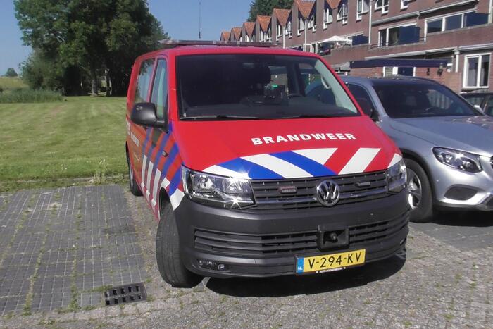 Brandweer onderzoek naar gaslek