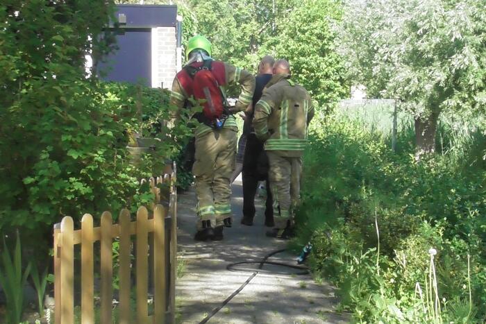 Brandweer onderzoek naar gaslek