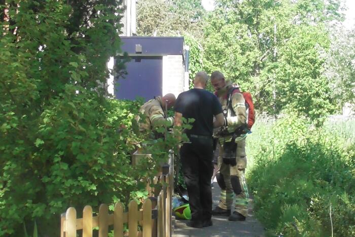 Brandweer onderzoek naar gaslek