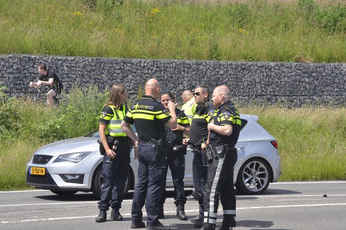 Verkeersruzie eindigt in ongeval met meerdere voertuigen