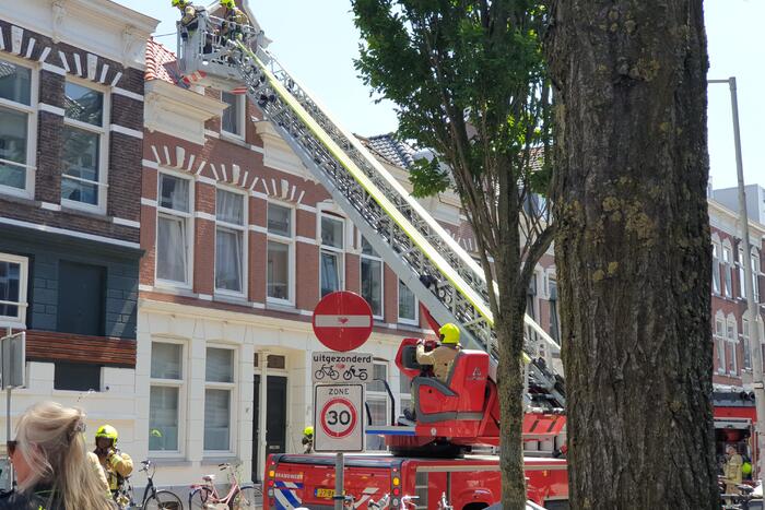 Brand in woning