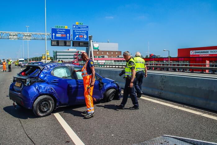 E-call systeem alarmeert hulpdiensten bij ernstig ongeval op Rijksweg