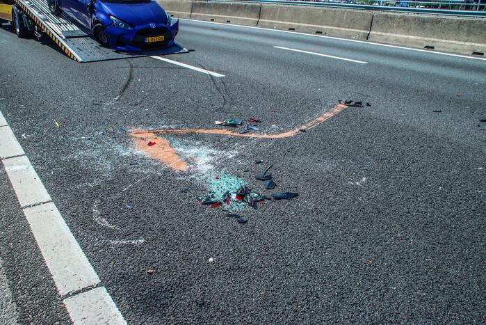 E-call systeem alarmeert hulpdiensten bij ernstig ongeval op Rijksweg