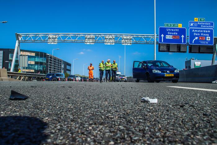 E-call systeem alarmeert hulpdiensten bij ernstig ongeval op Rijksweg
