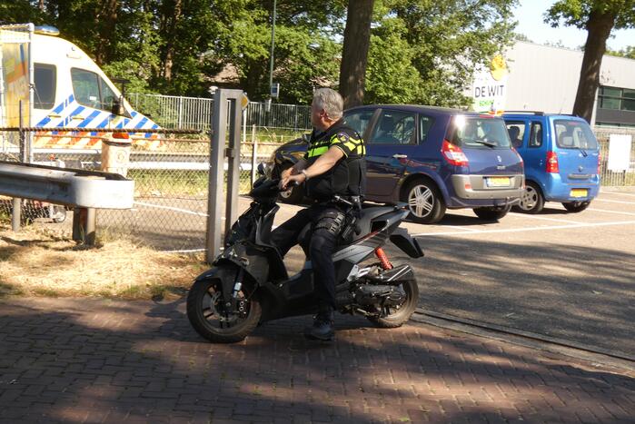 Scooterrijder gewond bij ongeval met personenauto