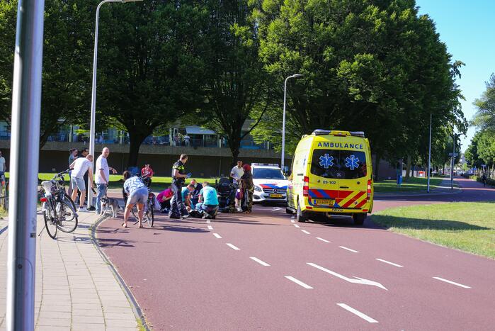 Twee gewonden na ongeval tussen scootmobiel en scooter