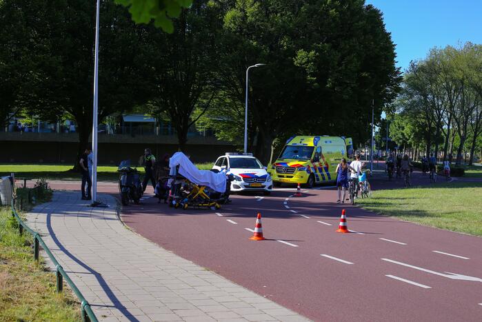 Twee gewonden na ongeval tussen scootmobiel en scooter
