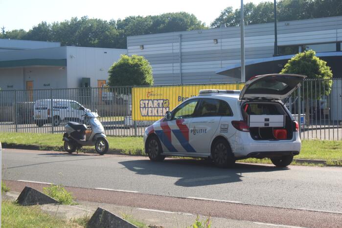 Scooterrijder gewond na val