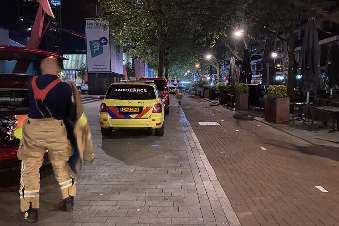 Flat geëvacueerd na zeer grote brand