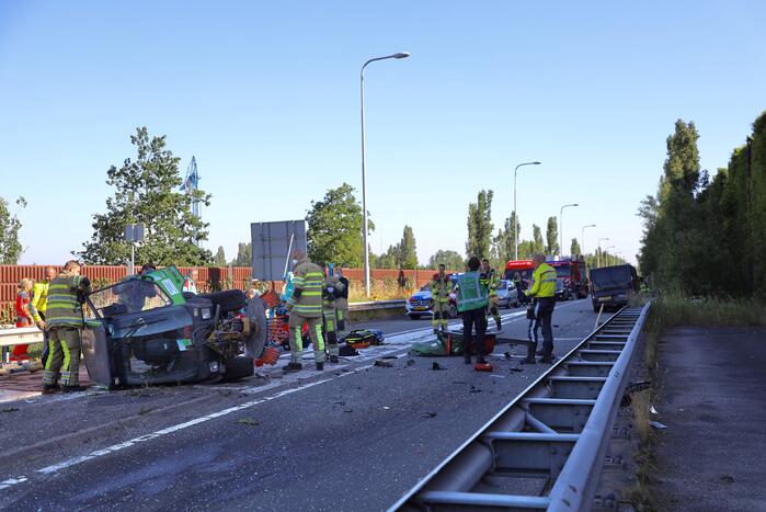 Persoon overleden bij ernstig ongeval