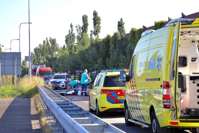 Persoon overleden bij ernstig ongeval