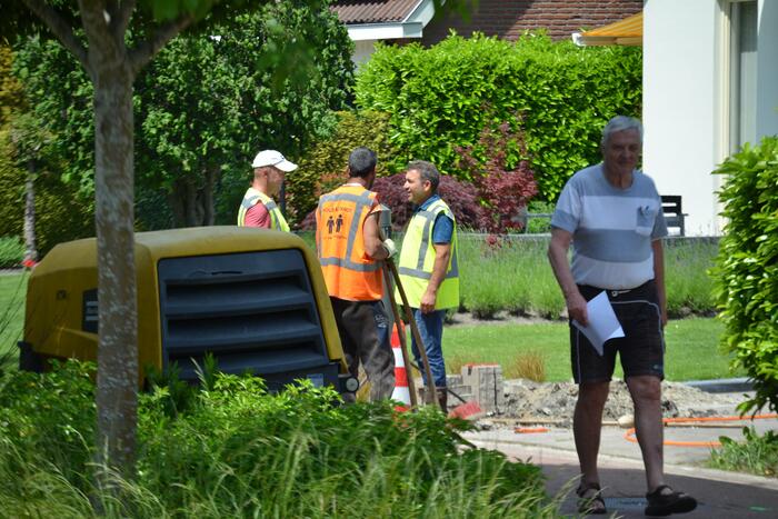 Brandweer doet onderzoek naar gaslekkage