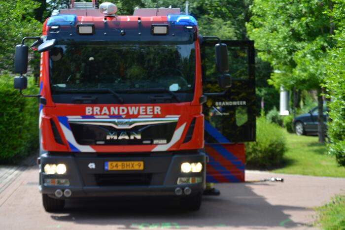 Brandweer doet onderzoek naar gaslekkage