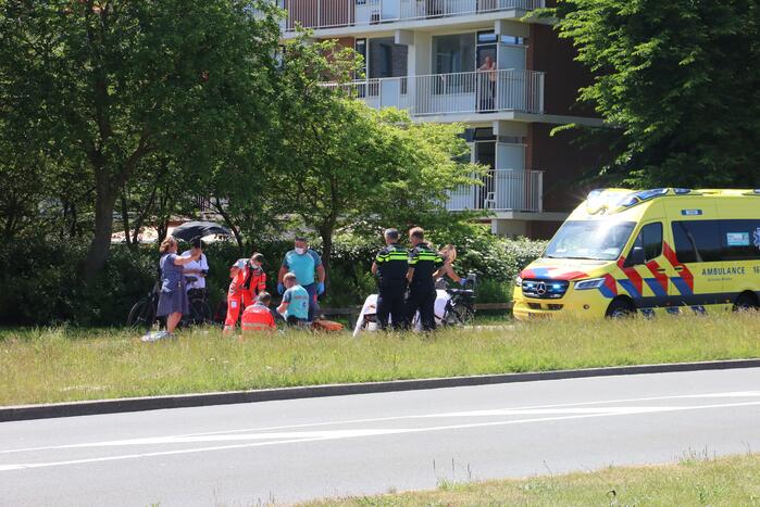 Persoon zwaargewond bij valpartij