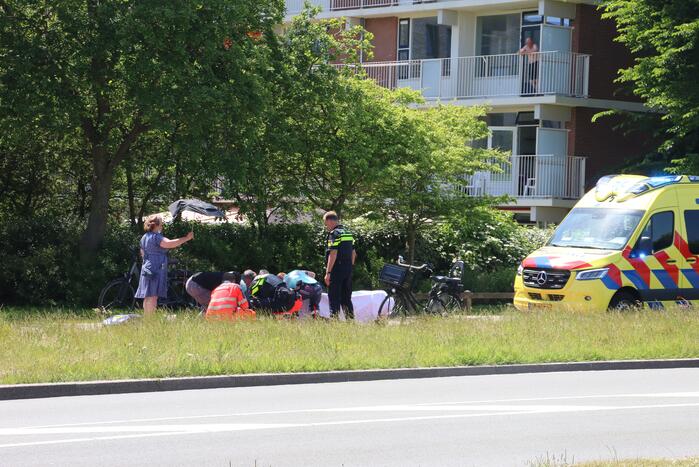 Persoon zwaargewond bij valpartij