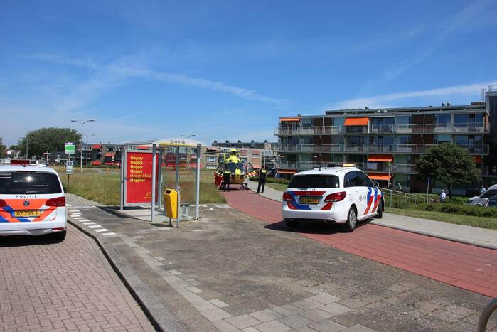 Persoon zwaargewond bij valpartij