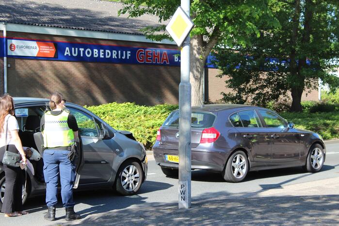 Nekklachten bij kop-staart botsing