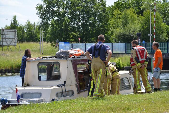 Boot vol met water gelopen