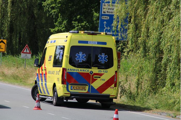 Blikschade bij botsing op kruising