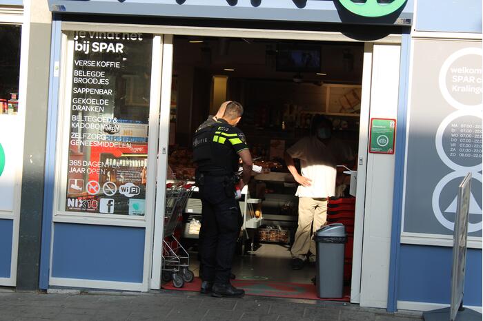 Gewapende overval op supermarkt