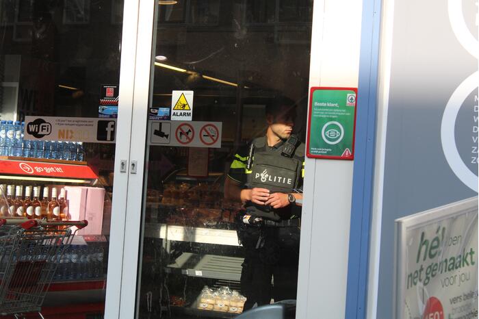 Gewapende overval op supermarkt