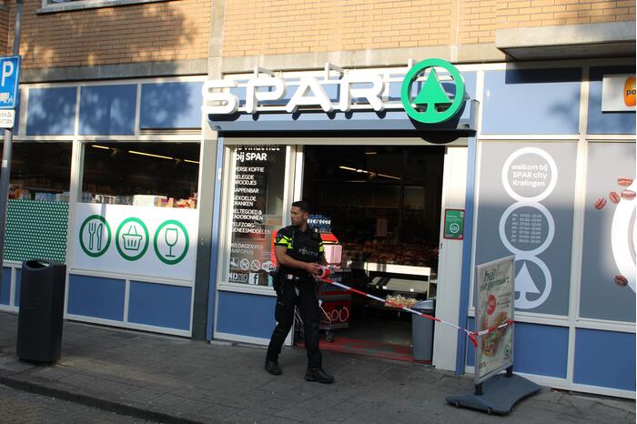 Gewapende overval op supermarkt