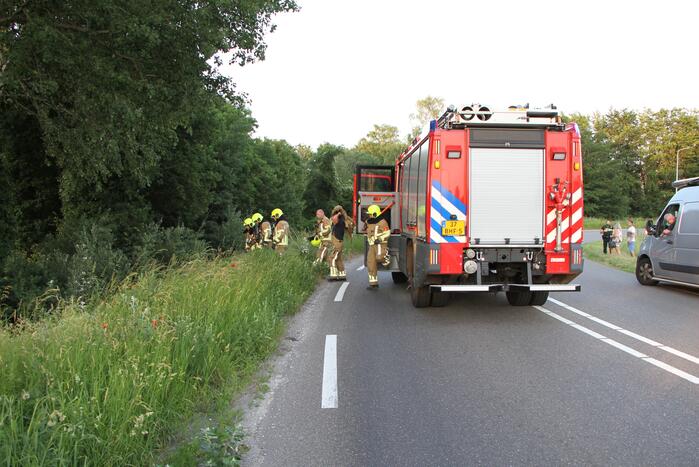 Persoon aangehouden na ongeval