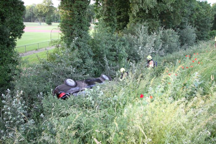 Persoon aangehouden na ongeval