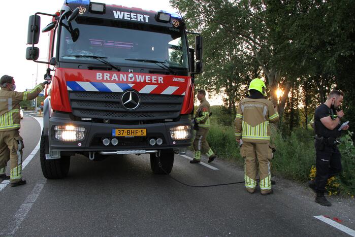 Persoon aangehouden na ongeval