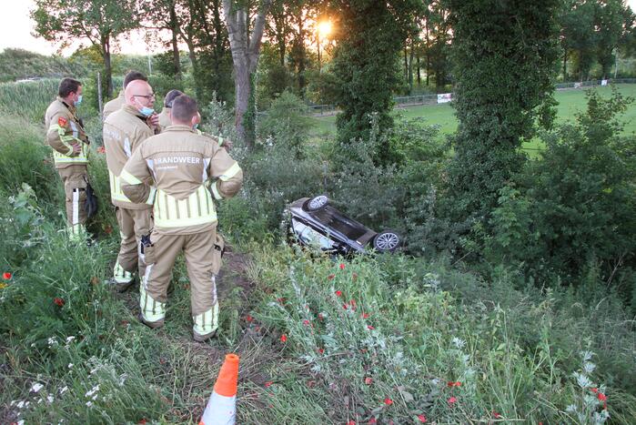 Persoon aangehouden na ongeval