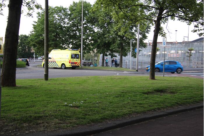 Fietser gewond na valpartij