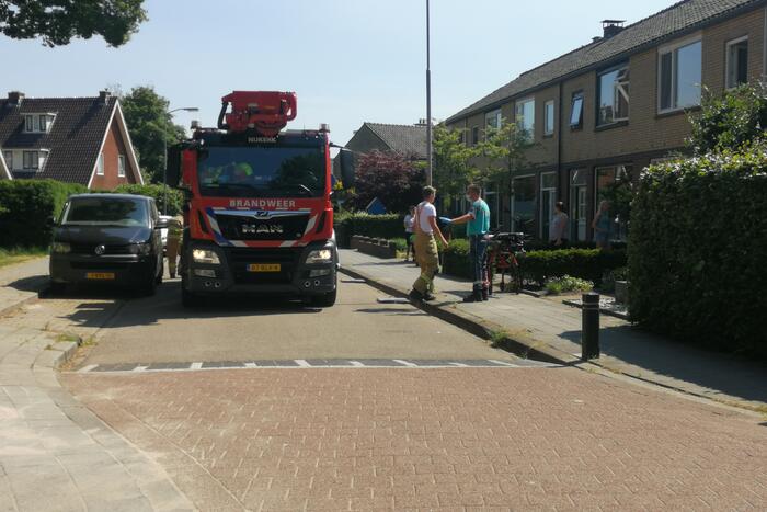 Traumahelikopter landt voor incident in woning