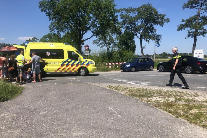 Persoon gewond bij aanrijding op kruising