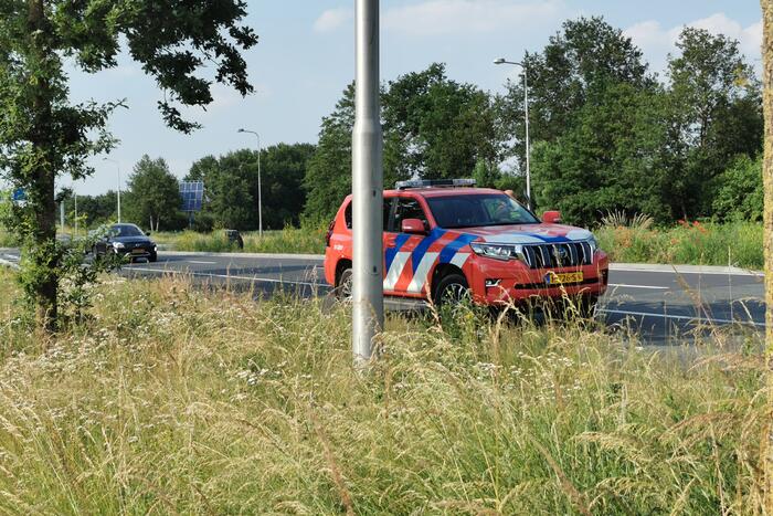 Doorgereden bestuurder aangehouden