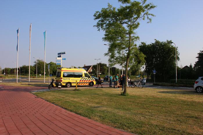 Fietser aangereden op oversteekplaats