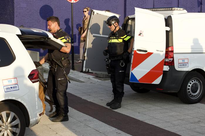 Grote politie-inzet na incident op strand