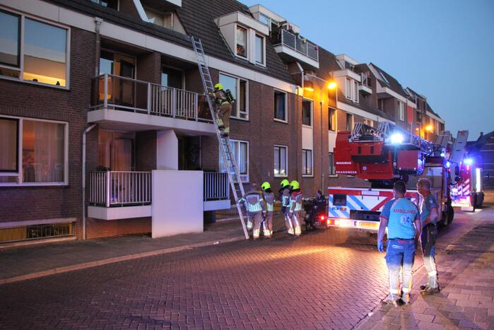 Pan op het vuur zorgt voor inzet brandweer
