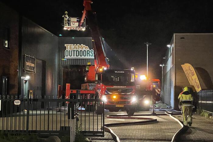 Grote brand in loods van Team outdoors