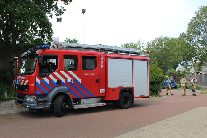 Lekkage in gasleiding bij graafwerkzaamheden