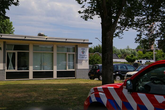 Vmbo Trivium College ontruimd door gaslekkage