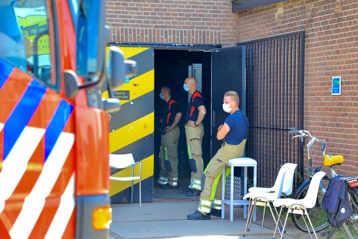 Hoge temperaturen GGD test- en vaccinatielocatie