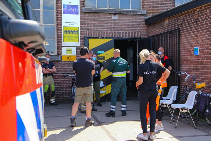 Hoge temperaturen GGD test- en vaccinatielocatie