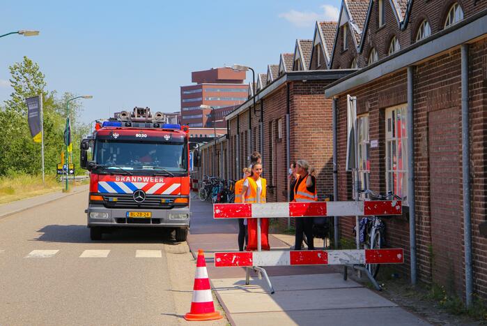 Hoge temperaturen GGD test- en vaccinatielocatie