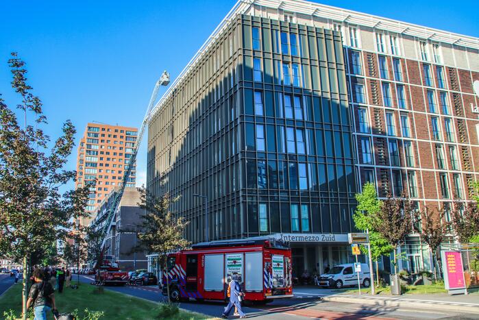 Brand op zevende etage van gezondheidsinstelling