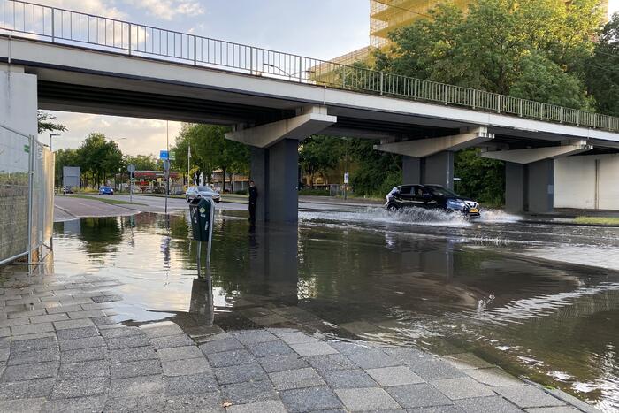 Veel wateroverlast door hevige neerslag